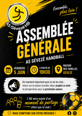 Assemblée générale le 05/06/26